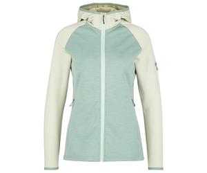 Stoic - Women's MerinoFleece335 KuolpaSt. II Zip Hoody - Merinohoodie, Gr. S, bunt (StoneGrey/IcebergGreen)