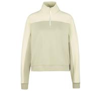 Stoic - Women's MerinoFleece335 MMXX. Lulea Half zip - Merinopullover, Gr. XL, beige (BirchWhite/StoneGrey)