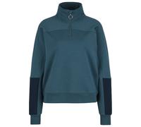 Stoic - Women's MerinoFleece335 MMXX. Lulea Half zip - Merinopullover, Gr. XXL, blau (DeepSeaBlue/DarkNavy)