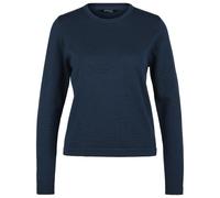 Stoic - Women's MerinoKnit MMXX.Kniva II Sweater - Merinopullover, Gr. L, blau (DarkNavyMelange)