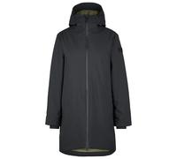 Stoic - Women's MountainWool MMXX. Uppsala Coat - Mantel, Gr. XXL, schwarz/grau (Black)
