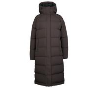 Stoic - Women's WarmDown MMXX. Pitea Long Parka - Parka, Gr. L, grau/schwarz (Black/Olive)