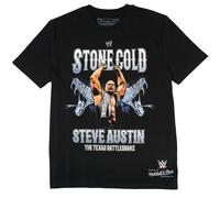 Stone Cold Steve Austin The Texas Rattlesnake Mitchell & Ness WWE Legend T-Shirt Schwarz - XL