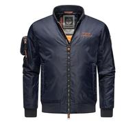 STONE HARBOUR Herren Bomberjacke Übergang Bomber Jacke Blouson Taschen B749 [B749-Berk-Navy-Gr.S]