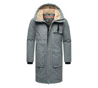 Stone Harbour Herren Outdoorjacke Cyriaan mit Teddyfellkapuze & winddichtem Design XL