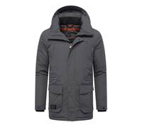 Winterjacke STONE HARBOUR "Wadiim XX", Herren, Gr. XL (54), anthrazit, Obermaterial: 100% Nylon. Innenfutter: 100% Polyester. Wattierung: 100% Polyester. Ärmelfutter: 100% Polyester, gerade Po-bedecke