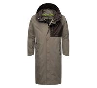 Stone Harbour Herren Regenjacke Zafaar lang geschnitten & wind- / wasserabweisend XL