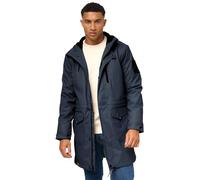 STONE HARBOUR Herren Regenmantel wasserdichter Regen Mantel B742 [B742-Verda-Navy-Gr.L]