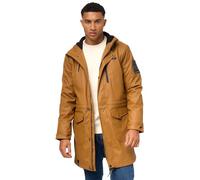 STONE HARBOUR Herren Regenmantel wasserdichter Regen Mantel B742 [B742-Verda-Tobacoo-Gr.S]