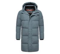 Stone Harbour Herren Steppmantel Hadrieen mit Fleecefutter & Kapuze S