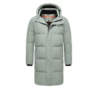 Stone Harbour Herren Steppmantel Hadrieen mit Fleecefutter & Kapuze XL