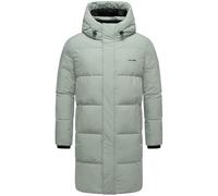 Winter Steppmantel mit Kapuze "Hadrieen XX" Ice Green M