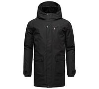 Wintermantel STONE HARBOUR "Netaan XX", Herren, Gr. XXXL (58), schwarz, Obermaterial: 100% Polyester; Innenfutter: 100% Polyester; Wattierung: 100% Polyester; Ärmelfutter: 100% Polyester, casual, gera