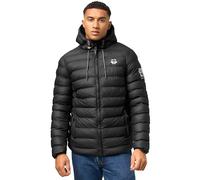 STONE HARBOUR Herren Steppjacke Winterjacke Regenjacke wasserdicht Zaharoo Black Gr. 3XL