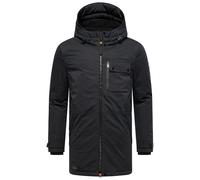 Wintermantel STONE HARBOUR "Fintaan XX", Herren, Gr. S (48), schwarz, Obermaterial: 60% Polyester, 40% Nylon; Innenfutter: 100% Polyester ; Wattierung: 100% Polyester; Ärmelfutter: 100% Polyester, ger