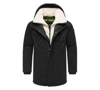 Kurzmantel STONE HARBOUR "Navroos XX", Herren, Gr. XL (54), schwarz, Obermaterial: 45% Polyester, 45% Baumwolle, 10% Nylon. Futter: 100% Polyester. Wattierung: 100% Polyester. Ärmelfutter: 100% Polyes