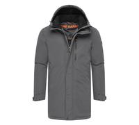 Wintermantel STONE HARBOUR "Phinoo XX", Herren, Gr. XL (54), anthrazit, Obermaterial: 100% Polyester; Innenfutter: 100% Polyester; Wattierung: 100% Polyester; Ärmelfutter: 100% Polyester, gerade ca. M