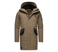 Stone Harbour Herren Winterjacke Ragaan mit Teddyfell & Kapuze XL