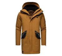 Stone Harbour Herren Winterjacke Ragaan mit Teddyfell & Kapuze XL