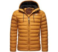 STONE HARBOUR Herren Winterjacke Regenjacke Steppjacke Wasserdicht Gefüttert Jacke Zaharoo S-XXXL (XXL, Ocher Brown)