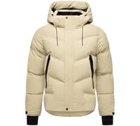 STONE HARBOUR Herren Winterjacke warme Steppjacke mit (abnehmbarer) Kapuze Livianoo XX Sand Gr. XL