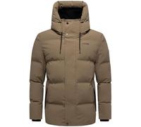 Steppjacke STONE HARBOUR "Taviaan XX", Herren, Gr. L (52), braun, Obermaterial: 100% Polyester, Innenfutter: 100% Polyester, Wattierung: 100% Polyester, Ärmelfutter: 100% Polyester, gerade Po-bedecken
