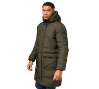 Wintermantel STONE HARBOUR "Beviis", Herren, Gr. XXL (56), grün (olivgrün), Obermaterial: 100% Polyester. Futter: 100% Polyester. Wattierung: 100% Polyester. Ärmelfutter: 100% Polyester, gerade ca. Mi