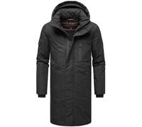 Regenmantel STONE HARBOUR "Xandroo XX", Herren, Gr. M (50), schwarz, Obermaterial: 100% Polyester. Innenfutter: 100% Polyester. Wattierung: 100% Polyester. Ärmelfutter: 100% Polyester, gerade ca. Mitt
