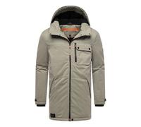 Stone Harbour Herren Winterparka Fintaan mit Fleecefutter & 2-Wege-Reißverschluss L