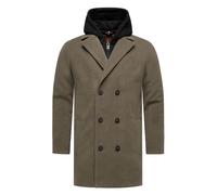 STONE HARBOUR Trenchcoat Herren braun, M