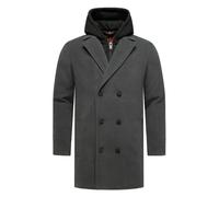 STONE HARBOUR Trenchcoat Herren anthrazit, S