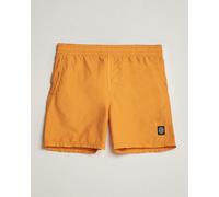 Stone Island Brushed Nylon Swimshorts Tangerine Orange M