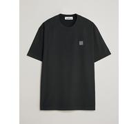 Stone Island Combed Organic Cotton T-Shirt Black Schwarz L