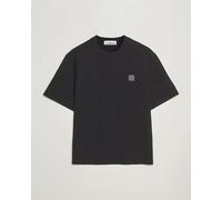 Stone Island Combed Organic Cotton T-Shirt Black Schwarz M