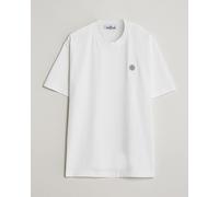 Stone Island Combed Organic Cotton T-Shirt White Weiß S