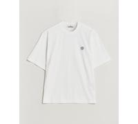 Stone Island Combed Organic Cotton T-Shirt White Weiß S