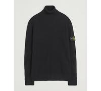 Stone Island Full Rib Wool Turtleneck Black Schwarz S