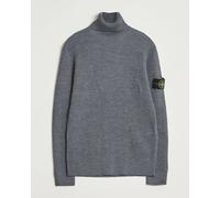 Stone Island Full Rib Wool Turtleneck Dark Grey Grau L