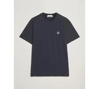 Stone Island Garment Dyed Cotton Jersey T-Shirt Navy Blau L