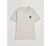 Stone Island Garment Dyed Cotton Jersey T-Shirt Pearl Grey Grau S