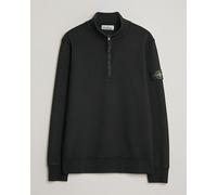 Stone Island Garment Dyed Fleece Half Zip Black Schwarz XL
