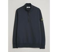 Stone Island Garment Dyed Fleece Half Zip Navy Blau S