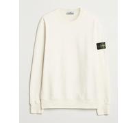 Stone Island Garment Dyed Fleece Sweatshirt Ivory Weiß M