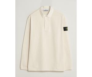 Stone Island Heavy Cotton Jersey Polo Ivory Weiß M