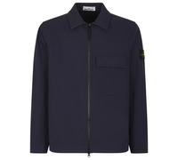 Stone Island - Heren Full Zip overshirt Blauw - Größe M - blau