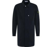 Stone Island - Heren Soft Trench Coat Blauw - Größe XL - blue
