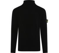 Stone Island - Heren TurtleNeck Full Rib Zwart - Größe XL - schwarz