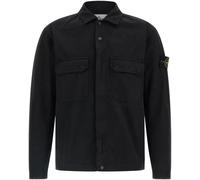 Stone Island - Heren Two way Zip Overshirt Zwart - Größe L - schwarz
