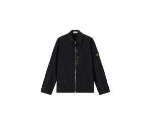 Stone Island Herren Overshirt Regular Fit, schwarz, Gr. L