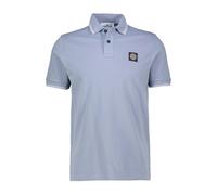 Stone Island Herren Poloshirt mit Bio-Baumwolle, marine, Gr. XXXL
